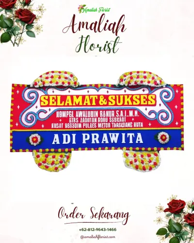 Karangan Bunga Ucapan Selamat di Cibatok Ii